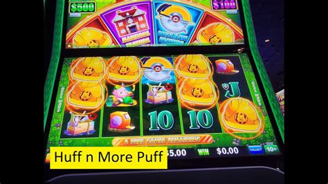 Huff and Puff Slot Machine by SG gaming .